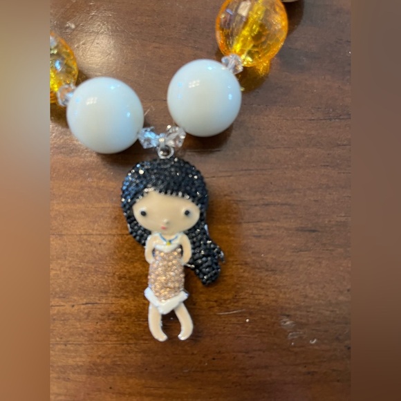 Kids Moana large bead necklace - Picture 2 of 5